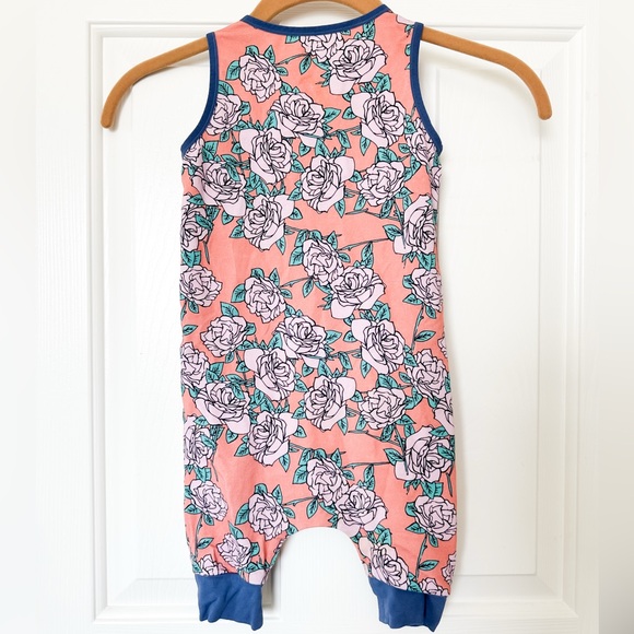 Rags to Raches Girls Floral Romper / Size 18-24 months - Picture 5 of 5